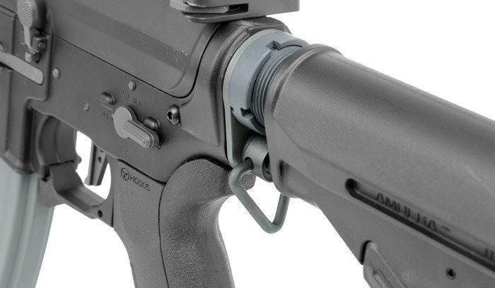 ARES / Amoeba Airsoft - Octarms 12" Keymod Assault Rifle airsoft - M4-KM12-BK (для страйкболу) 16705 фото