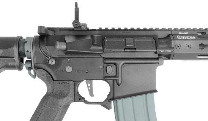 ARES / Amoeba Airsoft - Octarms 12" Keymod Assault Rifle airsoft - M4-KM12-BK (для страйкболу) 16705 фото