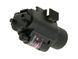 Пистолетный фонарь 350lm с ЛЦУ Combo - Black [PCS] (для страйкбола) CL15-0003R фото 4