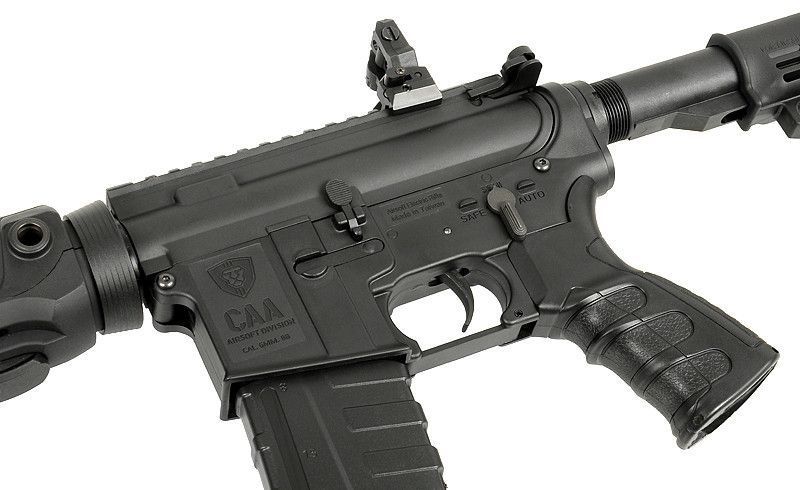10.5" M4 CQB - Black [CAA Airsoft] (для страйкболу) CAD-AG-07-BK фото