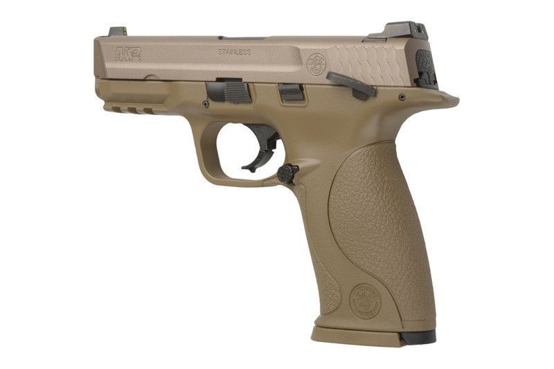 Страйкбольный пистолет Smith&Wesson M&P9 Vcustom - FDE [Tokyo Marui] (для страйкбола) TMR-02-013271 фото