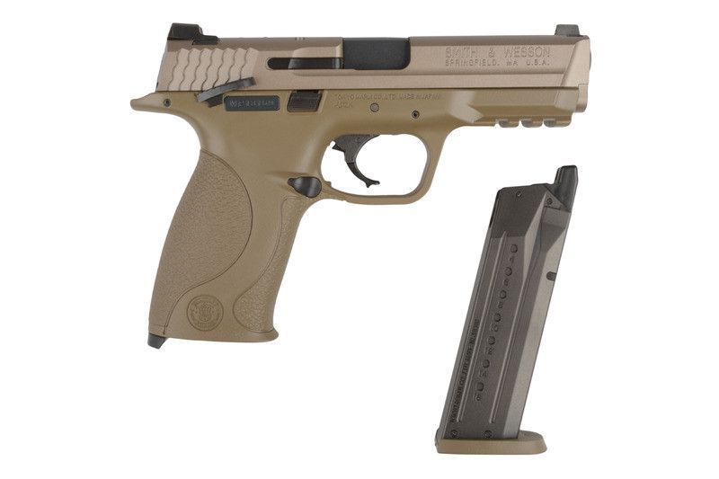 Страйкбольный пистолет Smith&Wesson M&P9 Vcustom - FDE [Tokyo Marui] (для страйкбола) TMR-02-013271 фото