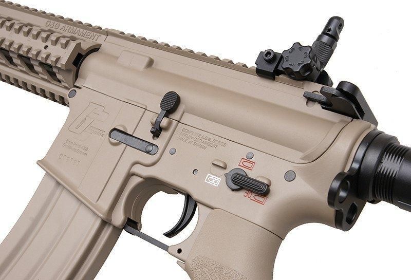 Страйкбольный аналог karabinka GC16 Raider-L - tan [G&G] (для страйкболу) GIG-01-005094 фото