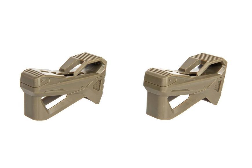 Uchwyt do magazynka typu STANAG (2 sztuki) - tan [Ultimate Tactical] (для страйкболу) UTT-05-031085 фото