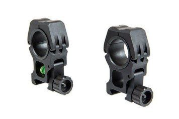 Montaż lunety 25.4-30mm M10 z libellą - czarny [AIM-O] (для страйкболу) AMO-10-024296 фото