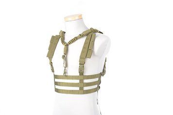 Жилет тактический (разгрузочный) Chest Rig типа Low Profile - olive [GFC Tactical] (для страйкбола) GFT-18-013407 фото