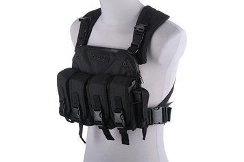 Жилет тактический (разгрузочный) Commander Chest Rig - black [GFC Tactical] (для страйкбола) GFT-18-018838 фото