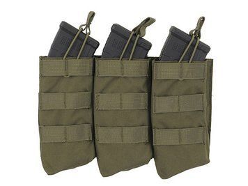 Подсумок открытый магазин Triple AK 7.62x39 - OLIVE [8FIELDS] M51613097-OD фото