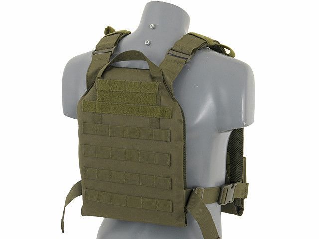 Штурмовий Plate Carrier з аналогом балістичних пластин - Olive [8FIELDS] (для страйкболу) M51611027-1-OD фото