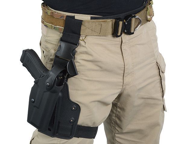 Набедренная кобура для серии GLOCK с тактическим фонарем- OLIVE [CS] (для страйкбола) FBP2282OD фото