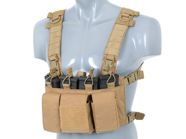 Buckle Up Chest Rig - Coyote [8FIELDS] (для страйкбола) M51611052-TAN фото