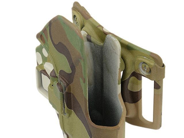 Кобура пистолетная бистрого извлечения с блокировкой для serii G. - Multicam [Emerson] (для страйкбола) EM6097A фото