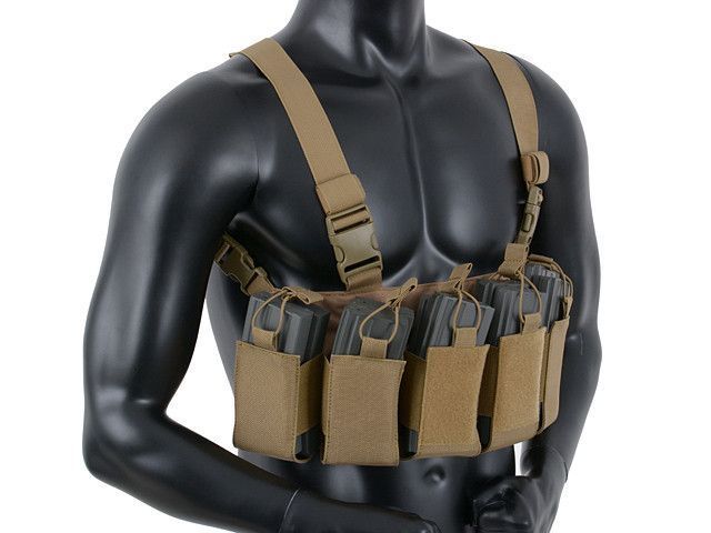 Відкритий CHEST RIG - COYOTE [8FIELDS] (для страйкболу) M51611037-TAN фото
