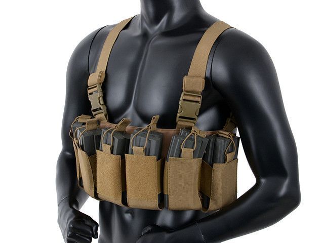 Відкритий CHEST RIG - COYOTE [8FIELDS] (для страйкболу) M51611037-TAN фото