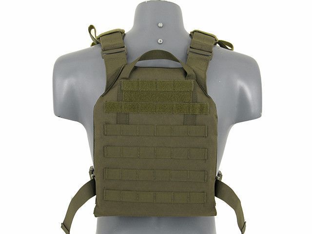 Штурмовий Plate Carrier з аналогом балістичних пластин - Olive [8FIELDS] (для страйкболу) M51611027-1-OD фото