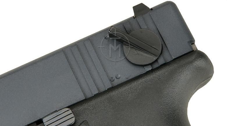 Пістолет Glock 18c - Gen3 GBB - BLACK [WE] (для страйкболу) SS10003 фото