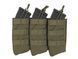 Подсумок открытый магазин Triple AK 7.62x39 - OLIVE [8FIELDS] M51613097-OD фото 1
