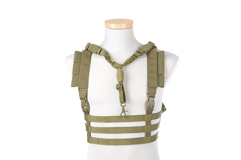 Жилет тактический (разгрузочный) Chest Rig типа Low Profile - olive [GFC Tactical] (для страйкбола) GFT-18-013407 фото