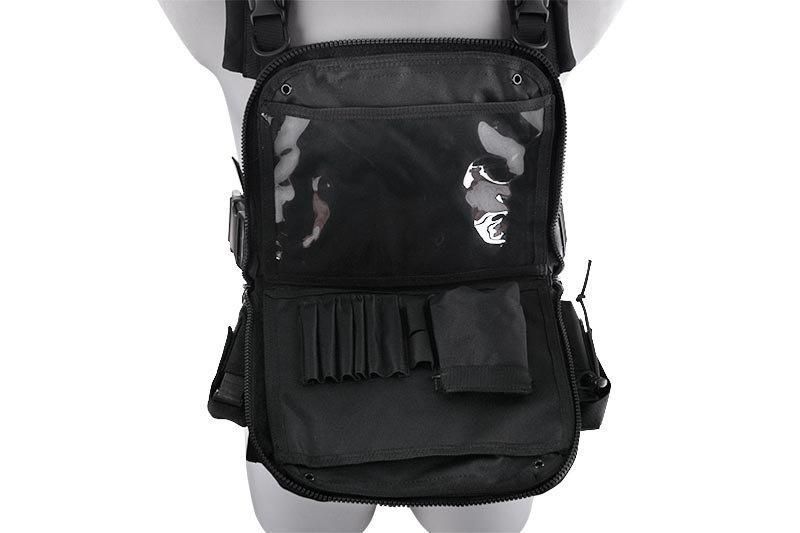 Жилет тактический (разгрузочный) Commander Chest Rig - black [GFC Tactical] (для страйкбола) GFT-18-018838 фото