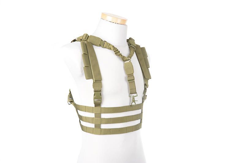Жилет тактический (разгрузочный) Chest Rig типа Low Profile - olive [GFC Tactical] (для страйкбола) GFT-18-013407 фото