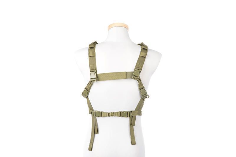 Жилет тактический (разгрузочный) Chest Rig типа Low Profile - olive [GFC Tactical] (для страйкбола) GFT-18-013407 фото
