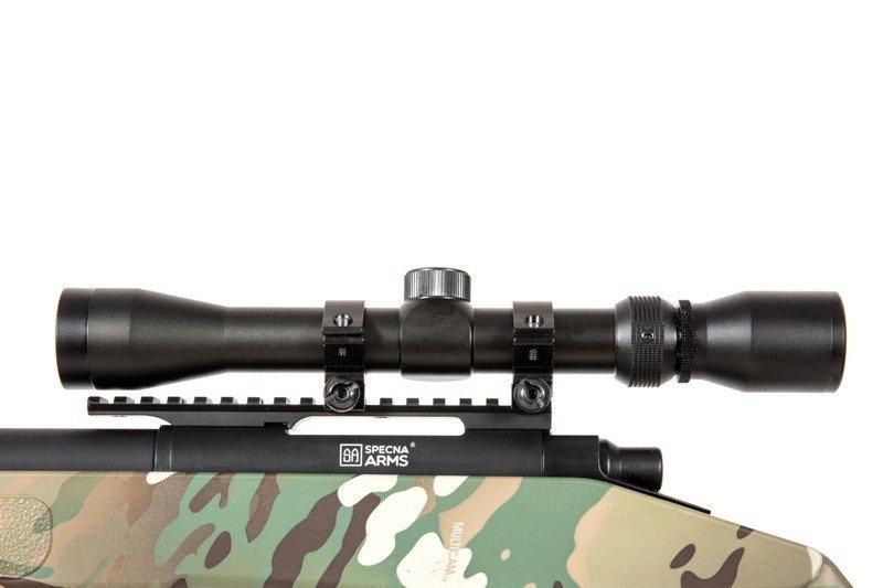 Страйкбольный аналог karabinu wyborowego SA-S03 CORE&trade; z lunetą i dw&oacute;jnogiem - MC [Specna Arms] (для страйкболу) SPE-03-026065 фото