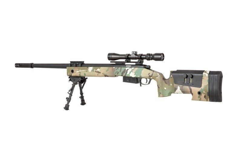 Страйкбольный аналог karabinu wyborowego SA-S03 CORE&trade; z lunetą i dw&oacute;jnogiem - MC [Specna Arms] (для страйкболу) SPE-03-026065 фото