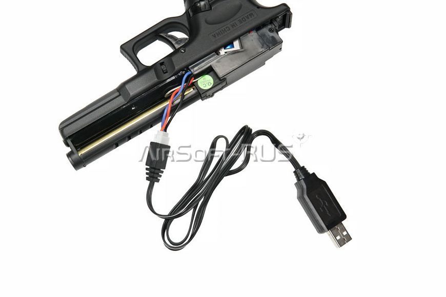 Страйкбольный пистолет Cyma Glock 18C Mosfet Edition Metal gearbox AEP CM.030S(без АКБ)[CYMA] (для страйкбола) CM030S(033857) фото