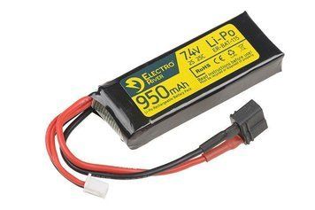Аккумулятор LiPo 7,4V 950mAh 25/50C T-connect (DEANS) [ElectroRiver] (для страйкбола) ELR-06-012572 фото