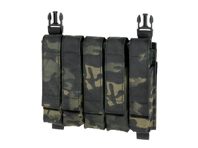 Ładownica hybrydowa do MP5/SMG - MULTICAM BLACK [8FIELDS] M51613236-MB фото