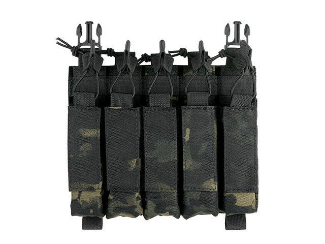 Ładownica hybrydowa do MP5/SMG - MULTICAM BLACK [8FIELDS] M51613236-MB фото