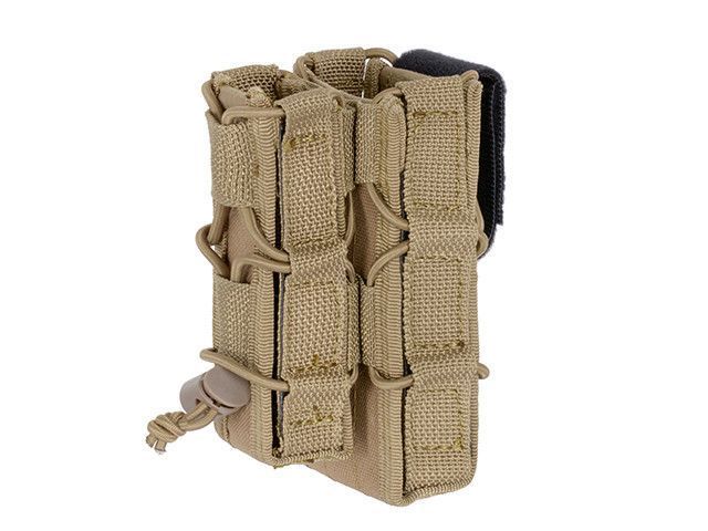 Szybka ładownica karabinowo-pistoletowa na pas - Coyote [8FIELDS] (для страйкбола) M51613187-TAN фото