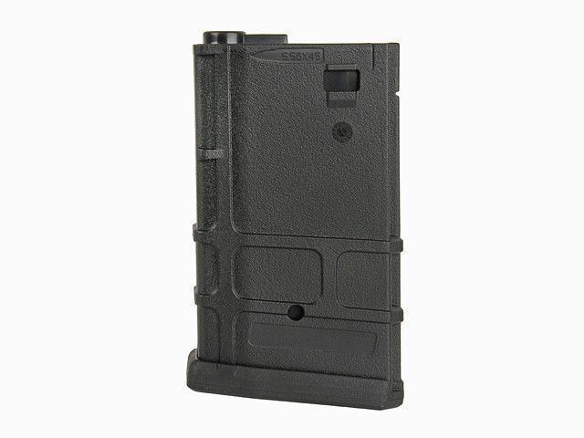 Полімерний магазин 110 кульок AR-15/M4 - Black [BattleAxe] (для страйкболу) FBP2346 фото