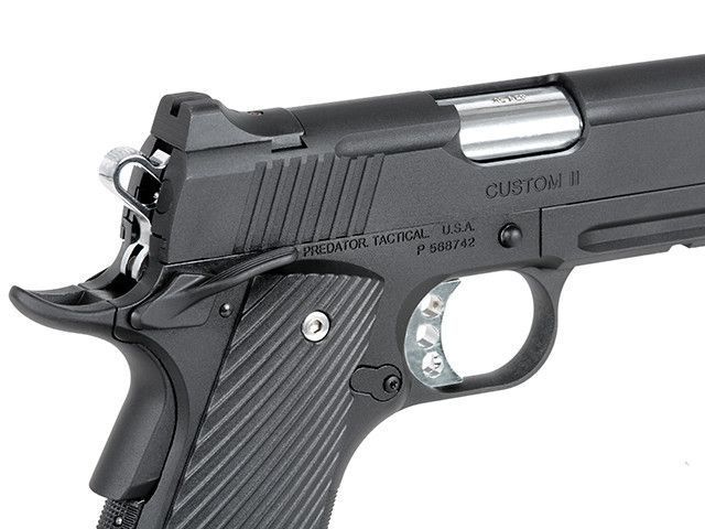 Predator Tactical Iron Shrike 1911 Rail - Black [King Arms] (для страйкболу) KA-PG-12-BK фото