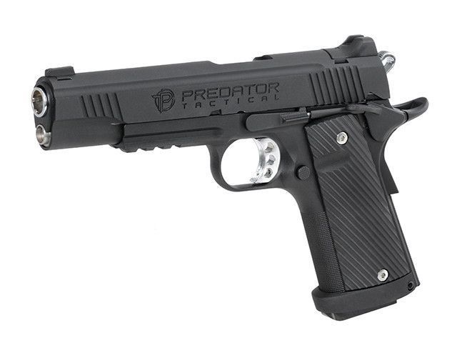 Predator Tactical Iron Shrike 1911 Rail - Black [King Arms] (для страйкболу) KA-PG-12-BK фото