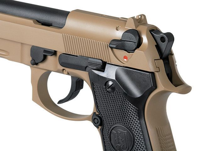 Пистолет M9A1 CO2 VERSION [KJW]&nbsp;(для страйкболу) GC-9606A1-T-TBC фото