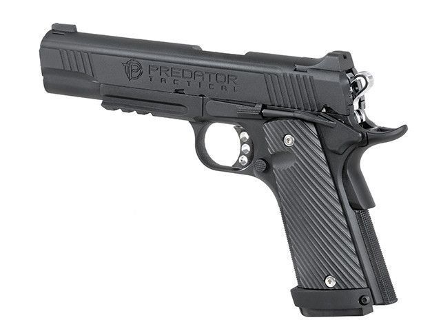 Predator Tactical Iron Shrike 1911 Rail - Black [King Arms] (для страйкболу) KA-PG-12-BK фото