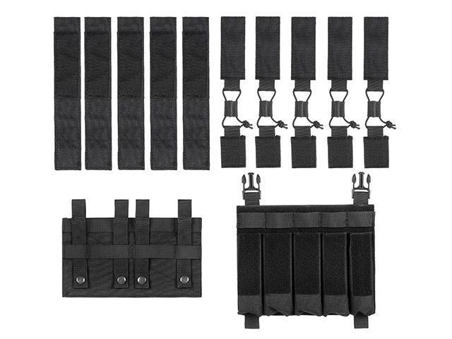 Ładownica hybrydowa do MP5/SMG - MULTICAM BLACK [8FIELDS] M51613236-MB фото
