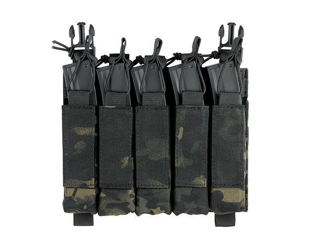 Ładownica hybrydowa do MP5/SMG - MULTICAM BLACK [8FIELDS] M51613236-MB фото