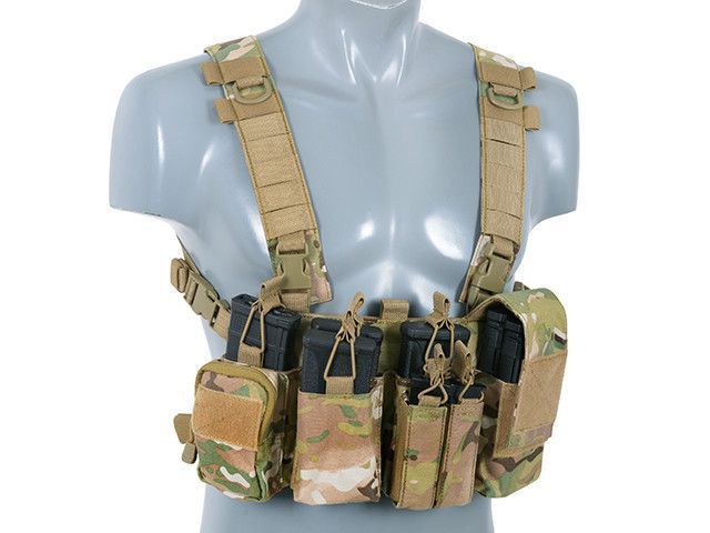 Buckle Up Chest Rig V2 - Multicam [8FIELDS] (для страйкболу) M51611041-1-CP фото