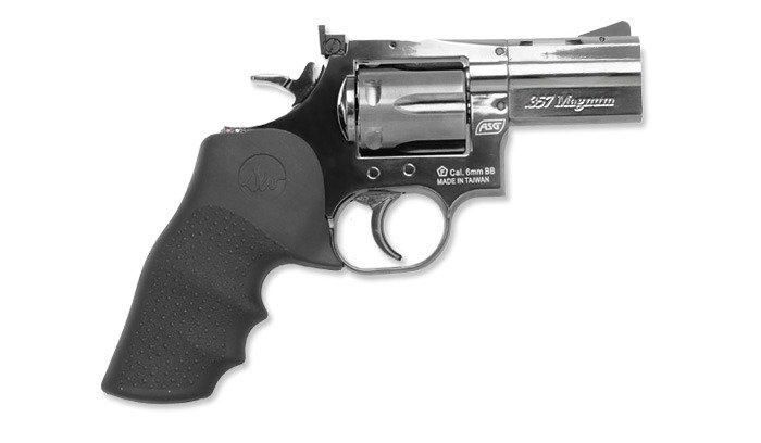 ASG - Dan Wesson 715 2.5'' Revolver airsoft - Steel Grey - 18613 (для страйкбола) 16792 фото