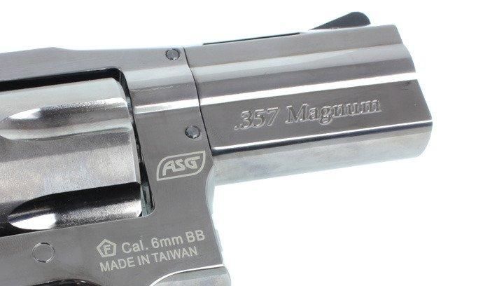 ASG - Dan Wesson 715 2.5'' Revolver airsoft - Steel Grey - 18613 (для страйкбола) 16792 фото