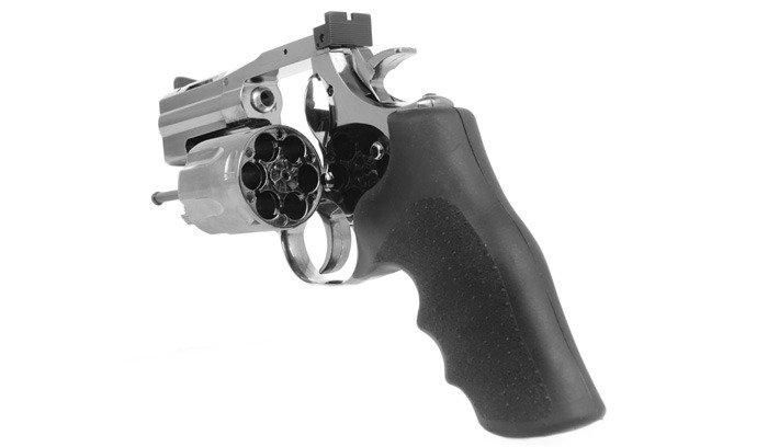ASG - Dan Wesson 715 2.5'' Revolver airsoft - Steel Grey - 18613 (для страйкбола) 16792 фото
