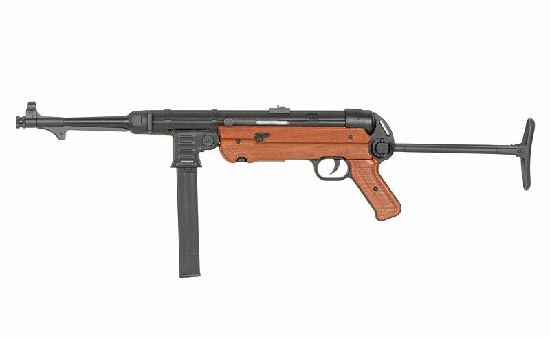 Пістолет-пулемет MP 40 FULL METAL AEG — BROWN [AGM] (для страйкболу) AGMMP40BROWN фото