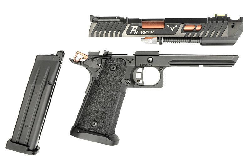 Страйкбольний пістолет John Wick 4 R614 TTI JW4 Pit Viper &mdash; Black [JAG Arms] (для страйкболу) R614-1 фото