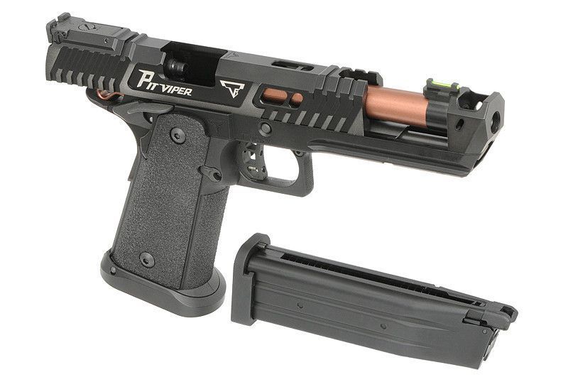 Страйкбольний пістолет John Wick 4 R614 TTI JW4 Pit Viper &mdash; Black [JAG Arms] (для страйкболу) R614-1 фото