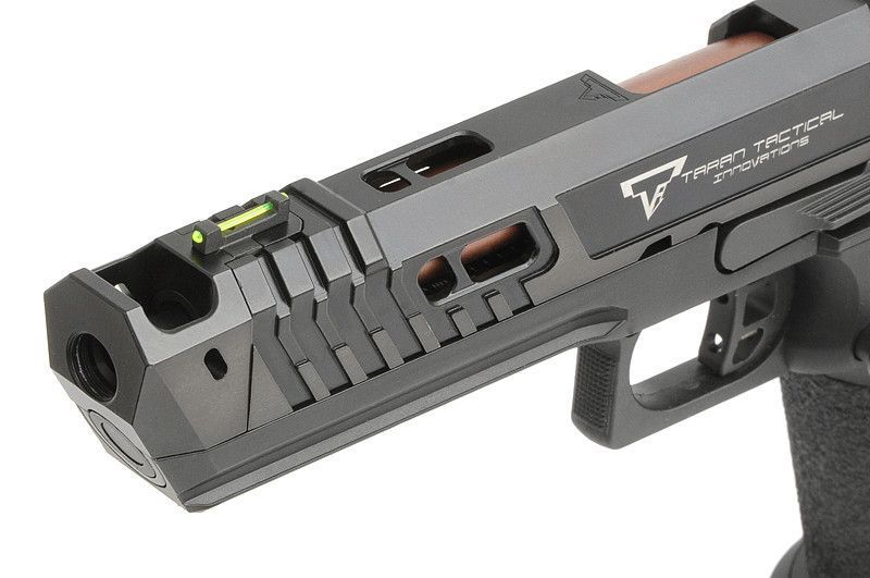 Страйкбольний пістолет John Wick 4 R614 TTI JW4 Pit Viper &mdash; Black [JAG Arms] (для страйкболу) R614-1 фото