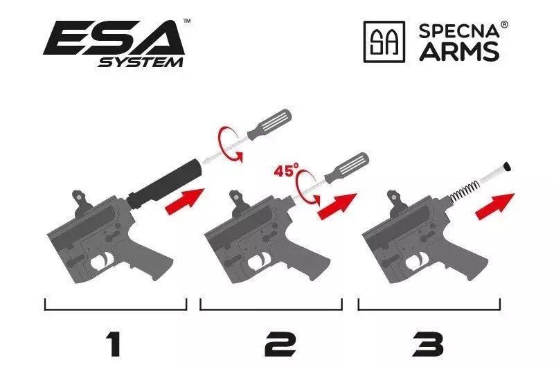 Штурмова гвинтівка RRA SA-E01 EDGE&trade; - Half-Tan [Specna Arms] (для страйкболу) SPE-01-023915 фото