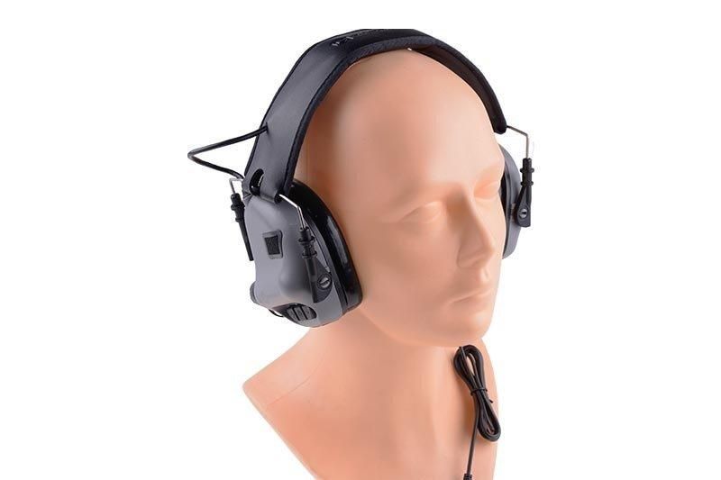 Aktywne ochronniki słuchu M31 - Cadet Grey [Earmor] (для страйкбола) EAR-31-023755 фото