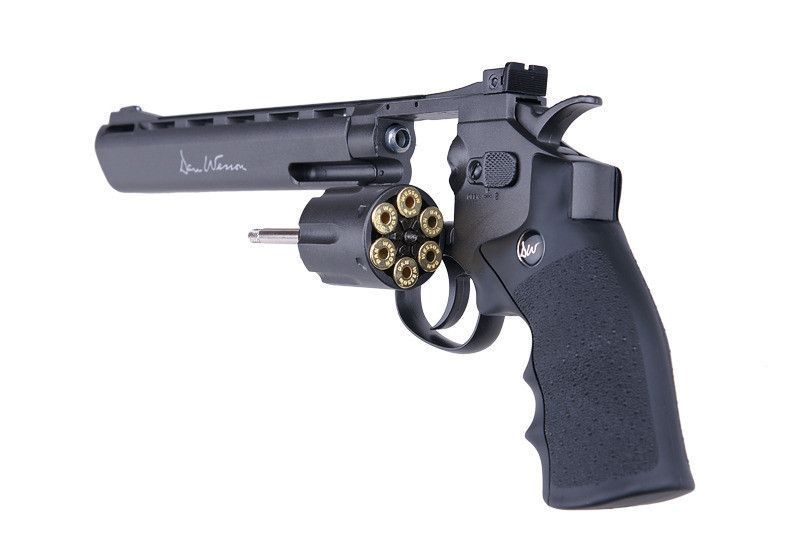 Страйкбольный револьвер Dan Wesson 8" - black [ASG] (для страйкбола) ASG-02-001213 фото